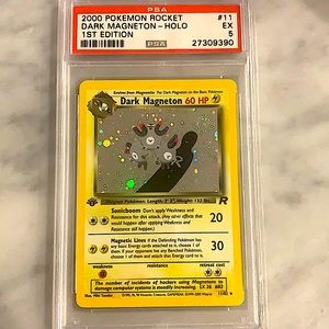 2000 Dark Magneton Holo 1st Edition PSA5 EX